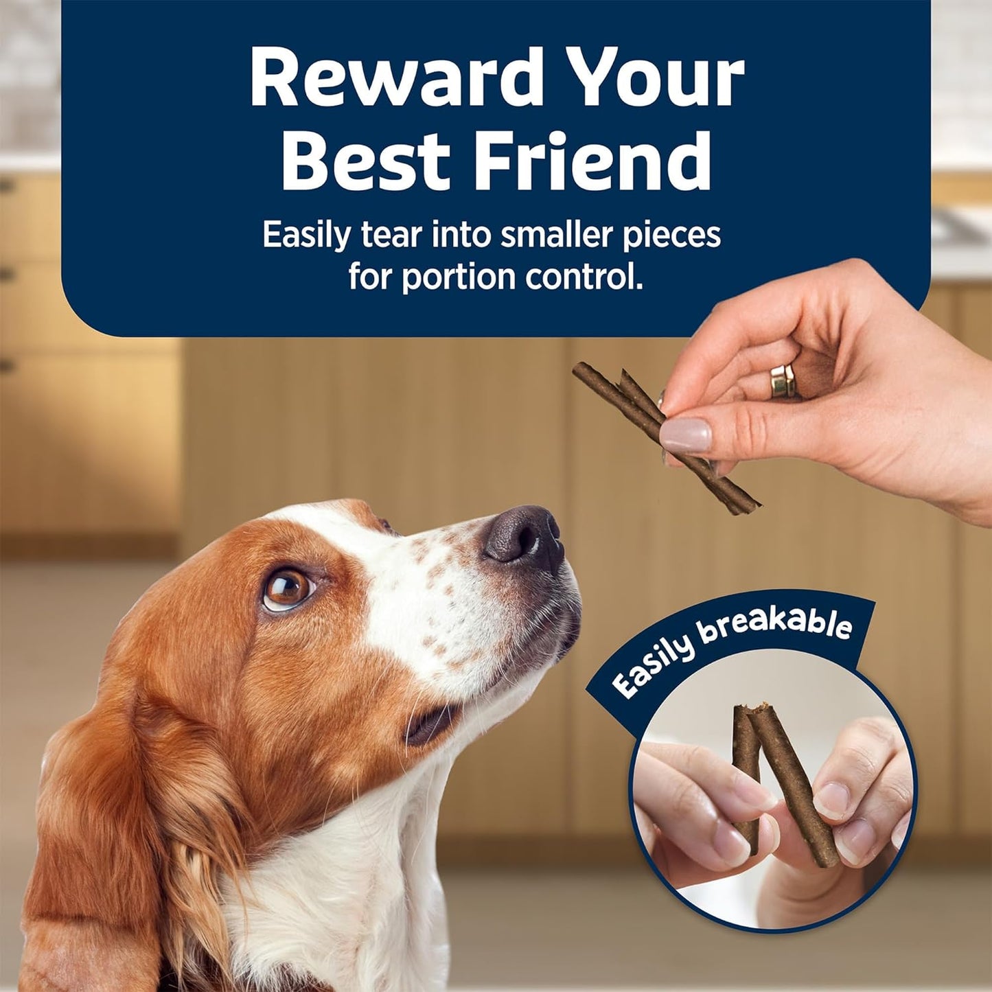 Stix Natural Soft-Moist Dog Treats - Chicken Recipe, 24 oz Bag