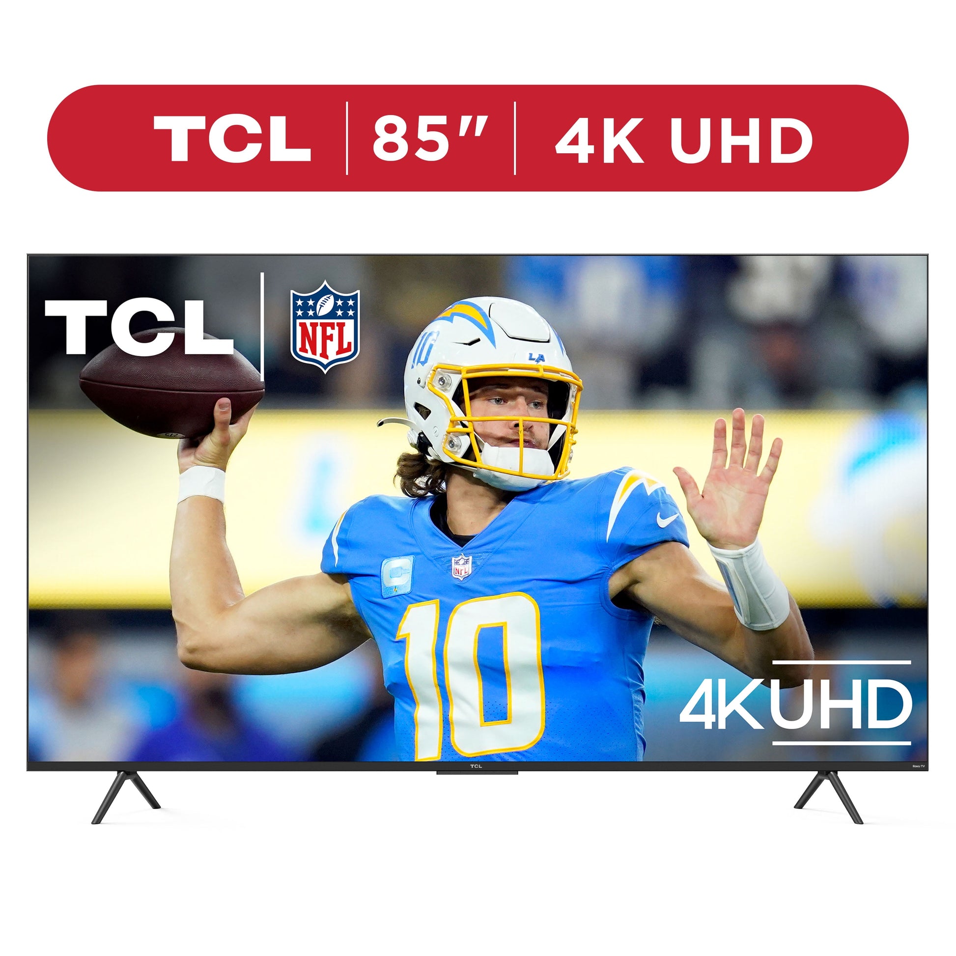 85-Inch Class S4 (85S410R) 4K UHD HDR LED Smart Television with Roku TV Integration