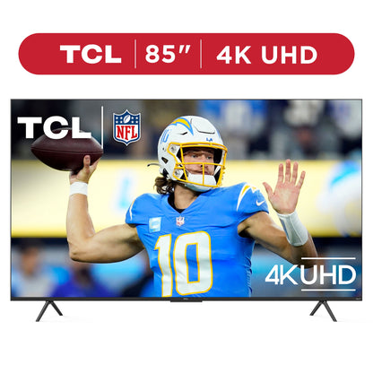 85-Inch Class S4 (85S410R) 4K UHD HDR LED Smart Television with Roku TV Integration